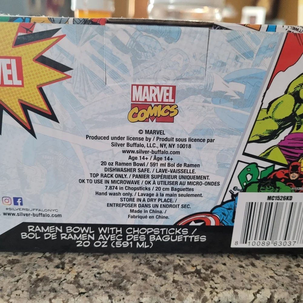 MARVEL RAMAN NOODLE SET - Picture 5 of 7